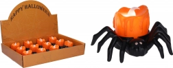 halloween świecący pająk dekoracja