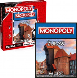 puzzle WINNING MOVES Monopoly Gdańsk Żuraw 1000 elementów