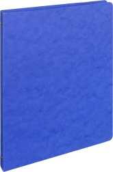 Niebieski segregator A4 z 4‑ringowym mechanizmem