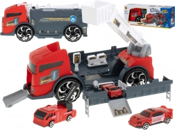 Wóz strażacki – transporter i zabawka parkingowa
