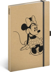 Stylowy notes Minnie Mouse w twardej oprawie