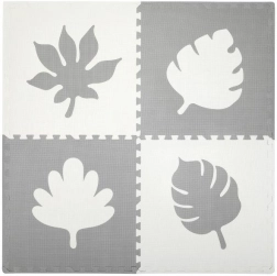 Mata do zabawy piankowe puzzle MoMi FELI szare