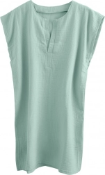 Muślinowe ponczo New Baby Mommy mint S/M