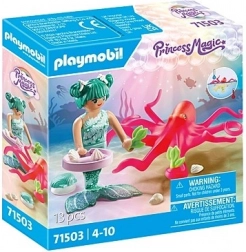Playmobil Princess Magic – syrena morska ze zmieniającą kolor ośmiornicą