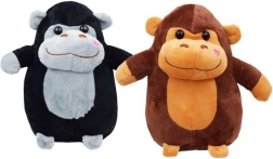 Pluszowa gorylka Afro 20 cm – brązowa lub czarna