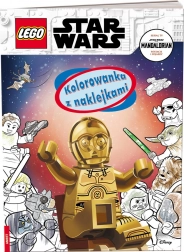 Lego Star Wars: kolorowanki z naklejkami