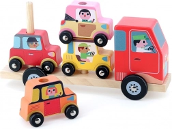 Vilac Układanka – Samochodziki City według Ingeli P. Arrhenius