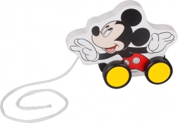 Drewniana zabawka do ciągnięcia Mickey Mouse