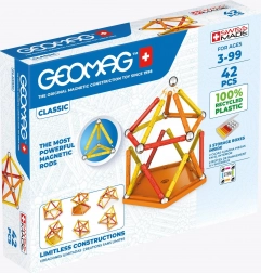 GEOMAG recyklingowe magnetyczne klocki konstrukcyjne 42 elementy