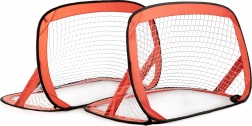 Składane bramki piłkarskie dla dzieci 142 cm – zestaw 2 szt. IPLAY
