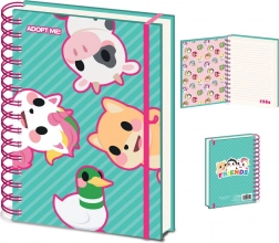 Adopt Me notes spiralny A5