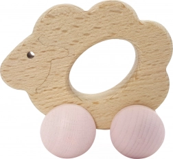 Hess drewniana owieczka na kółkach