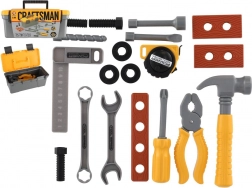 Dziecięcy zestaw plastikowych narzędzi w walizeczce