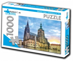 Edycja turystyczna Puzzle Katedra św. Wita, Praga 1000 elementów