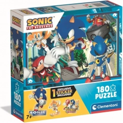 Clementoni Puzzle Jeż Sonic, Przygotowani 180 elementów