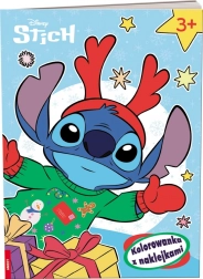 Disney Stitch – kolorowanka z naklejkami