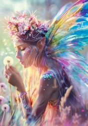 Puzzle 500 elementów wróżka Make a Wish – CASTORLAND