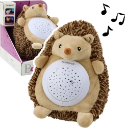 Pluszowy jeżyk z projektorem i melodiami dla dzieci