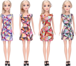 Lalka 30 cm w sukience (4 warianty)