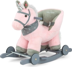 Milly Mally różowy jednorożec na biegunach Polly