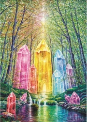 Puzzle Krystalowy las 1000 elementów MAGNOLIA