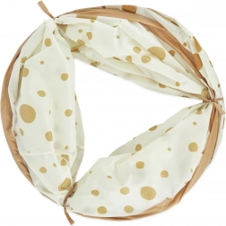 Bieco samorozkładający się tunel do zabawy z kropkami