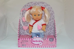 Lalka Nena 36 cm lekarka ze stetoskopem i buteleczką