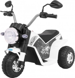 Dziecięcy motorek elektryczny MiniBike – Biały
