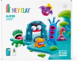 HEY CLAY Aliens – kreatywny zestaw mas plastycznych dla dzieci
