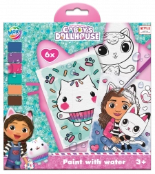 Malowanie akwarelami Gabiniczny magiczny domek