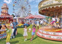 Ravensburger puzzle Vintage Fairground Fun, 1000 elementów