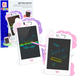 LCD tablica do rysowania z rysikiem Jednorożec różowa