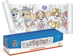 Plakat do kolorowania PAW PATROL 70 × 16 cm