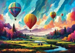 Puzzle ART PUZZLE Dolina snów 260 elementów