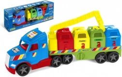 Auto Magic Truck śmieciarka plastik 75 cm w pudełku 79x28x20 cm