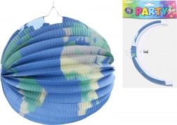 Lampion kula Ziemia 25 cm