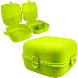 Vilde zielony dzielony lunchbox 2×700 ml