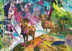 Puzzle HEYE Rebrush! Duże rogi 1000 elementów