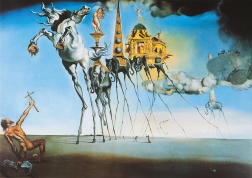 Puzzle SALVADOR DALÍ – Kuszenie świętego Antoniego 1000 elementów