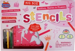 Szablony do rysowania – modowe wróżki, duży zestaw