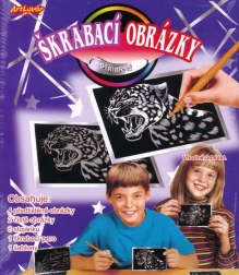 ArtLover zdrapy ze srebrnym efektem – zestaw 6 szt.