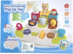 Interaktywna zabawka wyskakujące zwierzątka