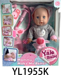 Interaktywna lalka Marysia z akcesoriami lekarskimi