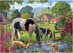 Ravensburger puzzle Hadlow – świat kucyków 500 elementów