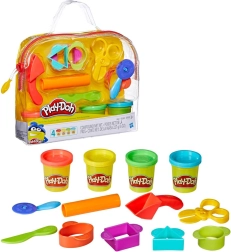 Kreatywny zestaw startowy Play-Doh z plasteliną i narzędziami