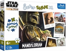 Puzzle Super Shape XL Gwiezdne Wojny: Mandalorian 160 elementów
