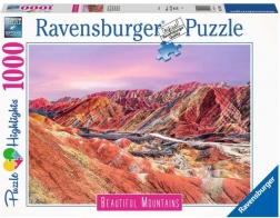 Ravensburger puzzle Tęczowe Góry 1000 elementów