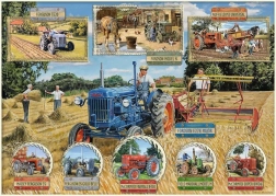 Ravensburger puzzle Prace na polu