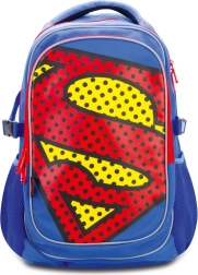 Plecak szkolny Superman z peleryną przeciwdeszczową
