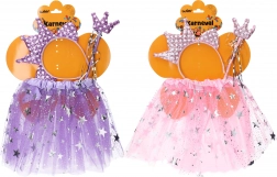 Karnawałowy zestaw wróżka fioletowa